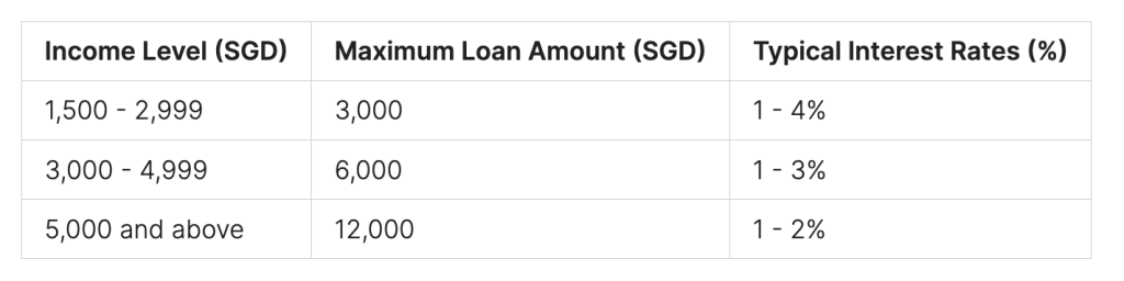 Loan Amount and Interest Rates for Work Permit Holders for personal loan